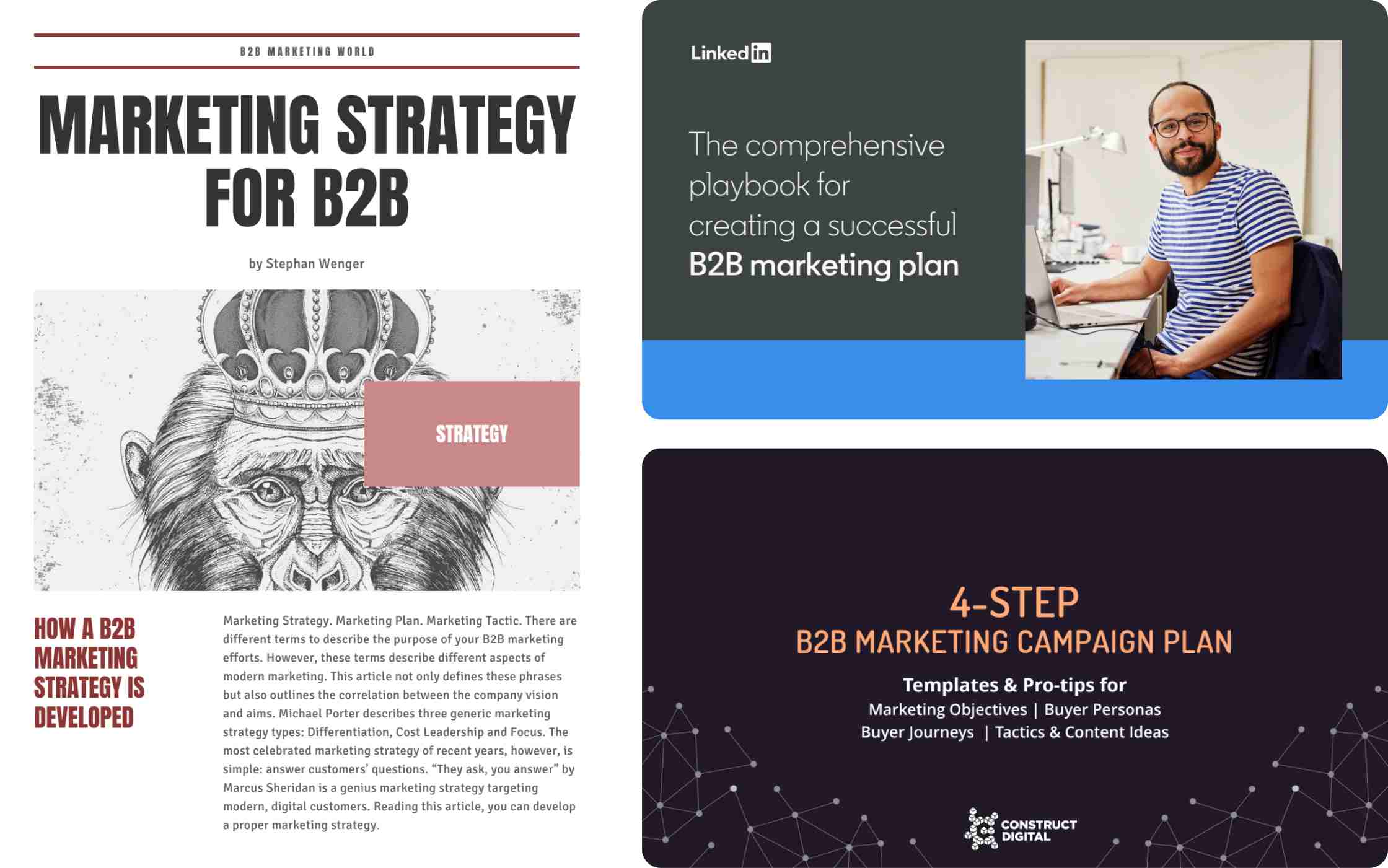 Comprehensive B2B Marketing Plan Templates Collection