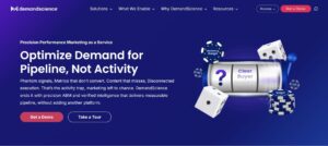 DemandScience homepage