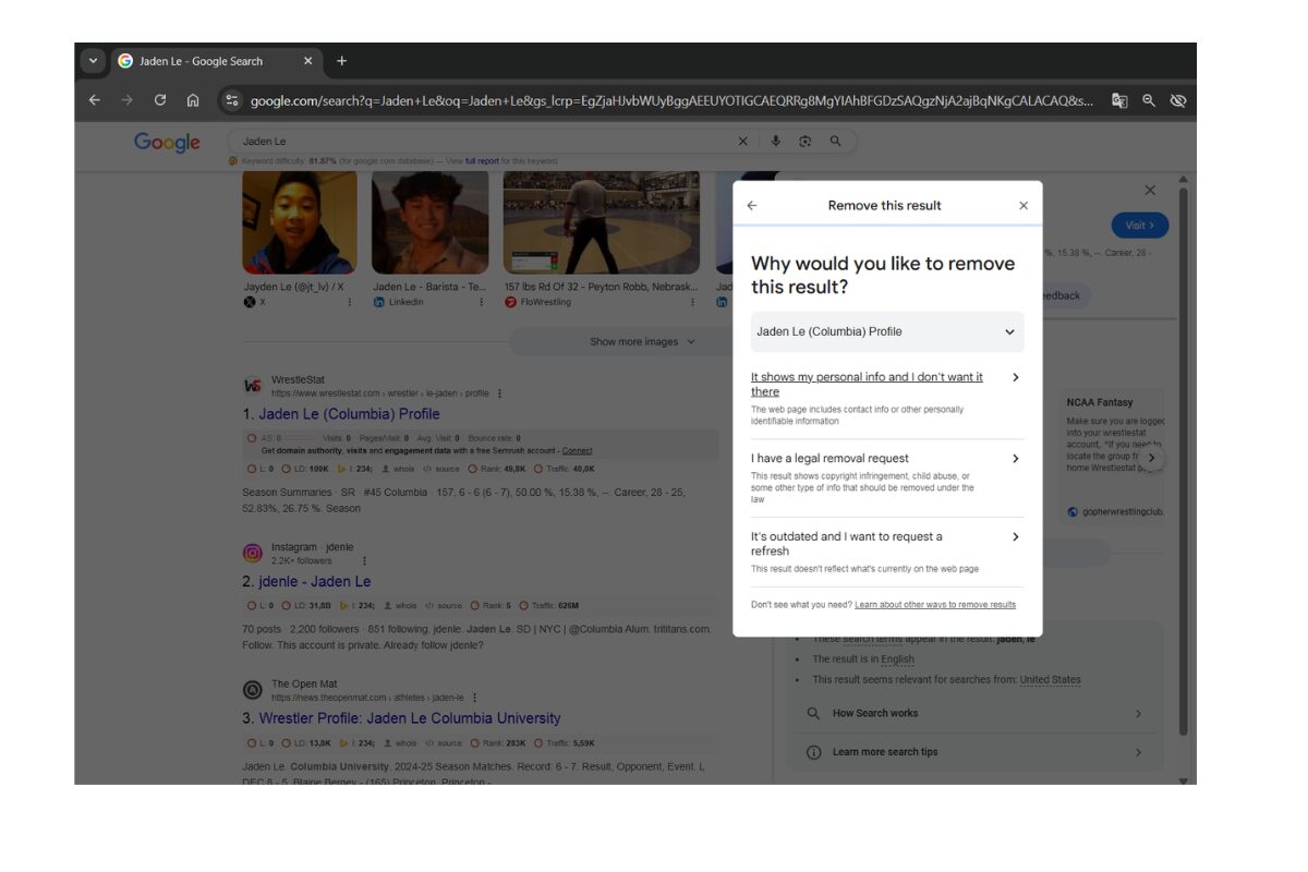 Hide Unwanted Results of Google Search