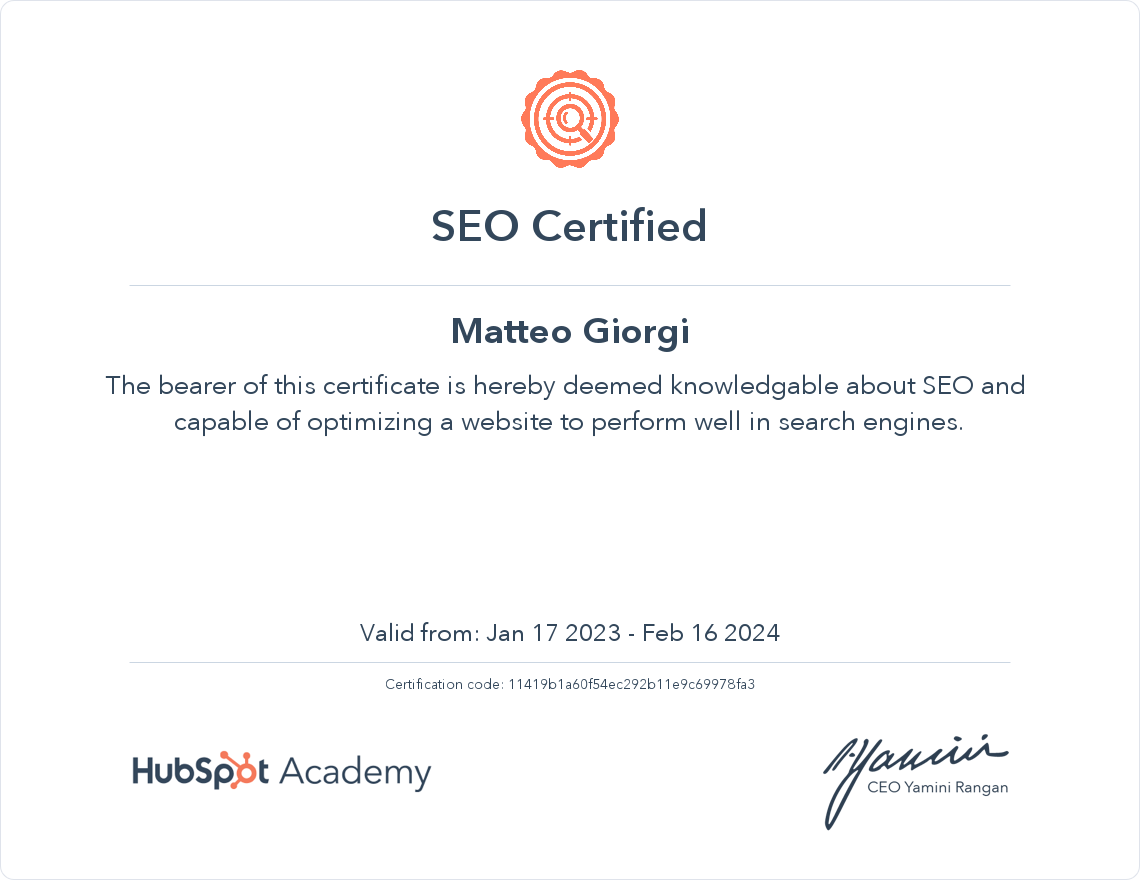 HubSpot Academy,