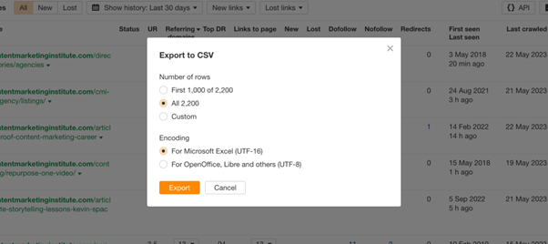 Export data and delegate with ease
