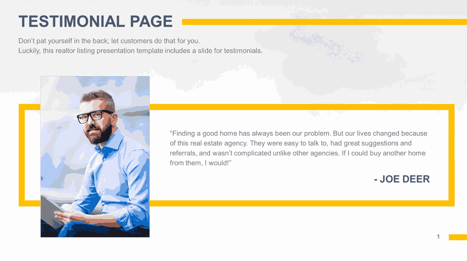 Encourage Public Testimonials