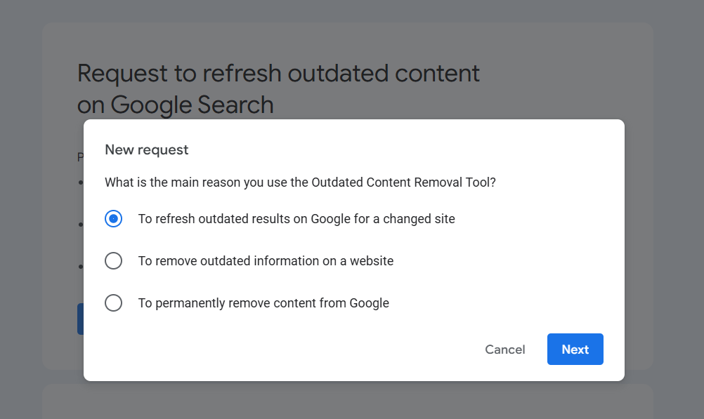 Old articles or incorrect data can damage a brand's reputation
