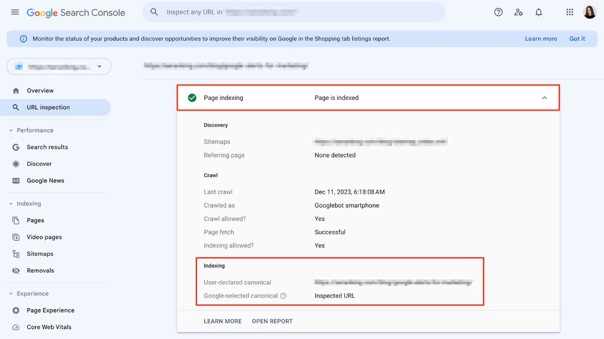 Indexing and De-Indexing Problems