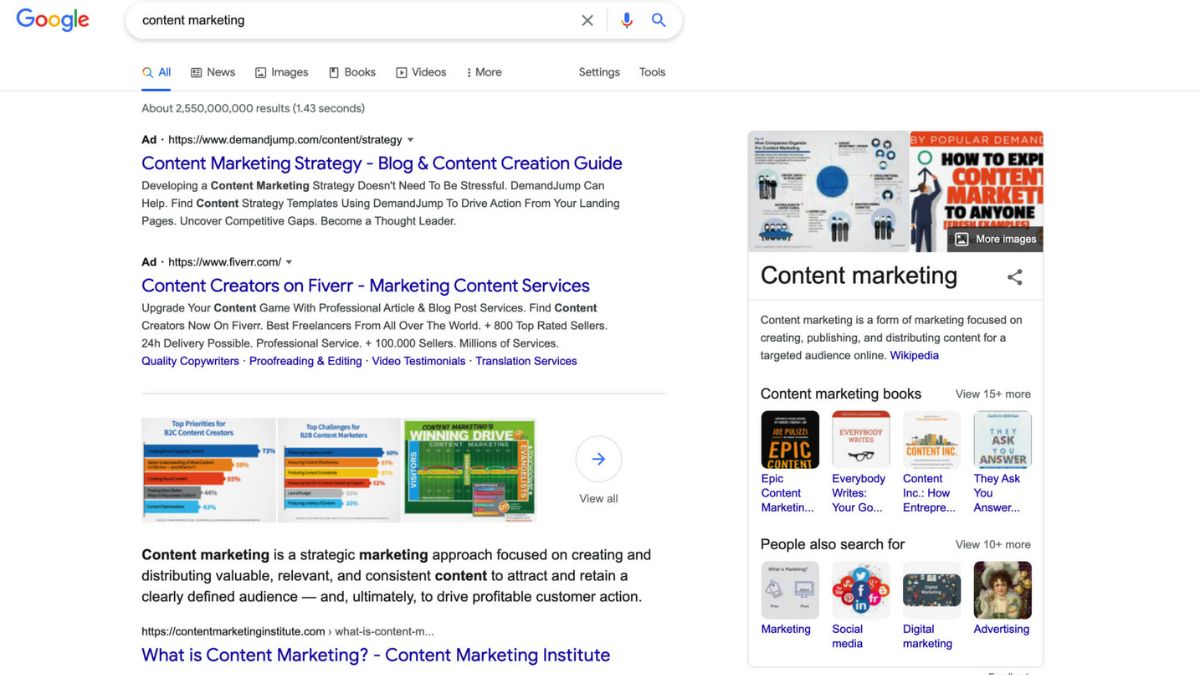 Increased Competition on SERPs