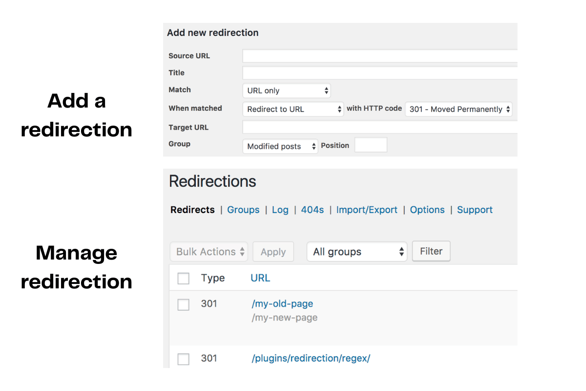  redirect plugin