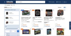 Idealo search engines for shopping