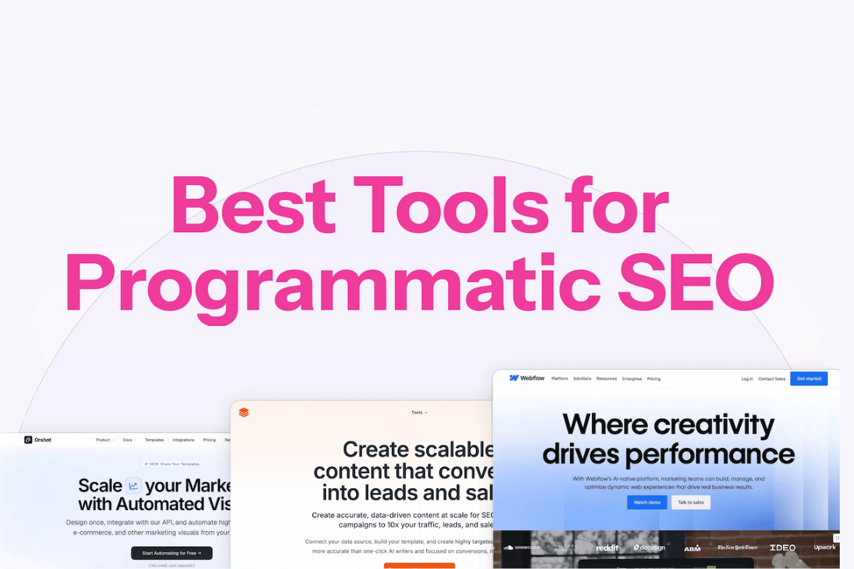 programmatic SEO CMS & Page Template Builders 