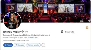 Britney Muller is one of the top SEO experts in the world.