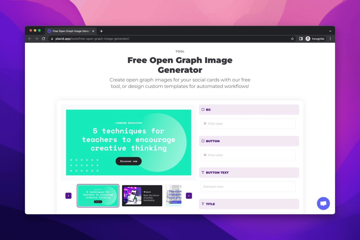 Image Generation Tools