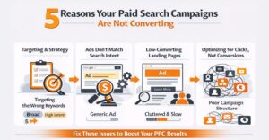 5 Reasons Your Paid Search Campaigns Are Not Converting