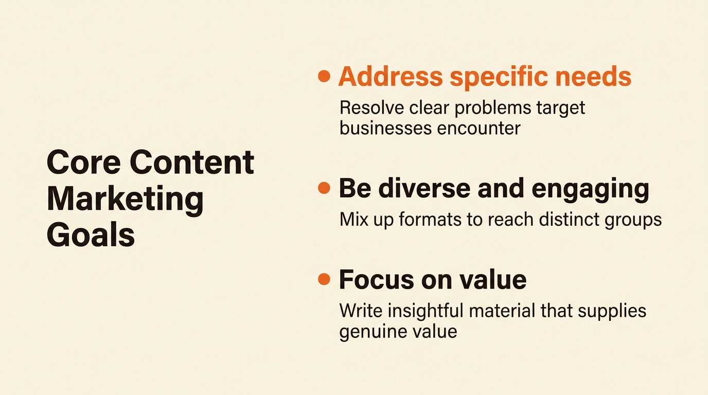 Three key elements of a successful B2B content marketing strategy