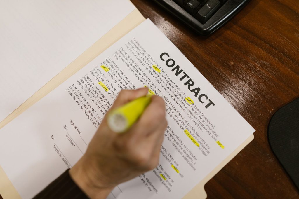 Compliance and content teams reviewing clear fintech content marketing copy