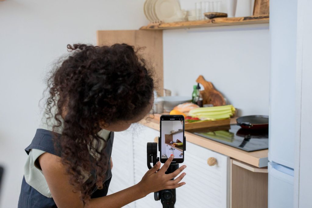 A retail creator makes authentic product content for an audience